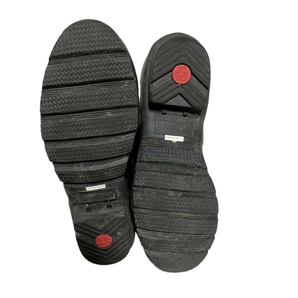 Hunter Women’s Original Tall Black Adjustable Rubber Rain Boots Size 7 - Picture 6 of 14